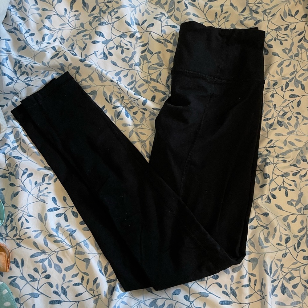 Xs black Victoria secret workout high waisted leggings with pockets